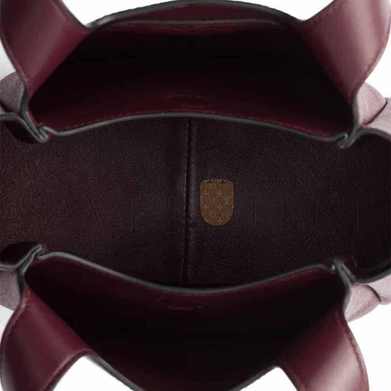 PRADA LEATHER MINI HANDBAG WITH TOP HANDLE 1BA349 (18*16*10cm) 